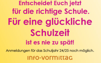 Infoveranstaltung April 2024 zweiter Termin
