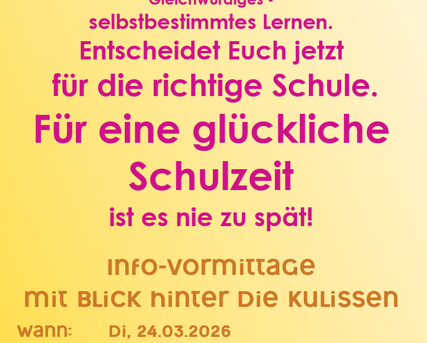 Plakat_Infoveranstaltung_24_03_26 - FASAN Schule